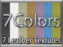 Zoy Texture [ Cable knit stripe Leather with stitching 03 ] Seamless - 7 Colors