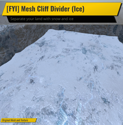 [FYI] Mesh Cliff Divider (Ice)