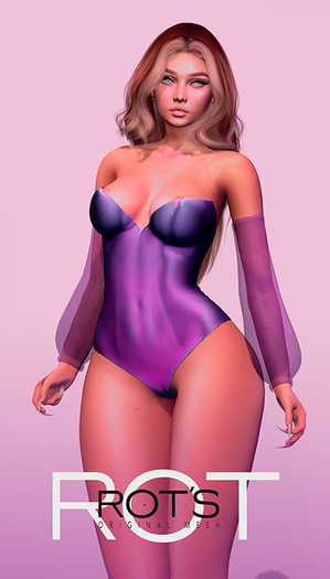 .:ROTS:. Nebula Bodysuit  TVIOLET
