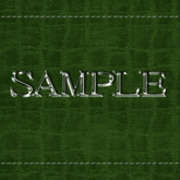  Zoy Texture [ Cable knit stripe Leather with stitching 04 ] Seamless - Green