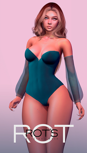 .:ROTS:. Nebula Bodysuit   NNLIGHT BLUE