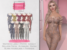 [COSMOS]  Rachel Jumpsuit Petals / 9 Colors Fatpack Demo