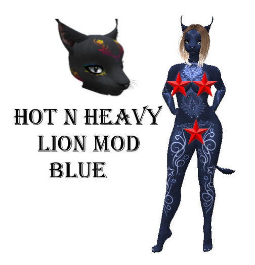 Hot N Heavy - Lion Mod Blue