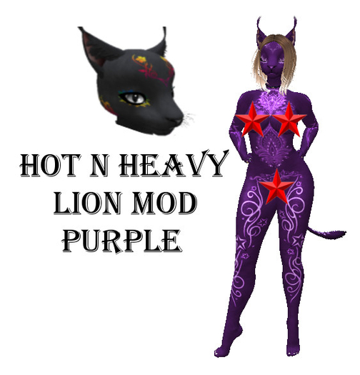 Hot N Heavy - Lion Mod Purple