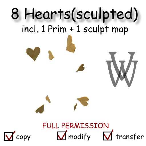 8 hearts spriral