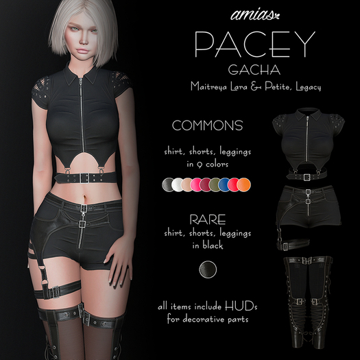 amias - PACEY leggings azure - Maitreya - !REZ ME!