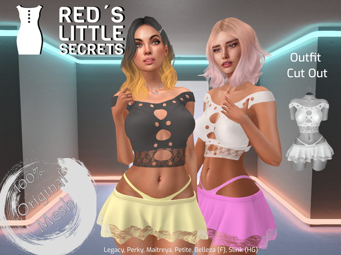 RLS Outfit Cut Out White