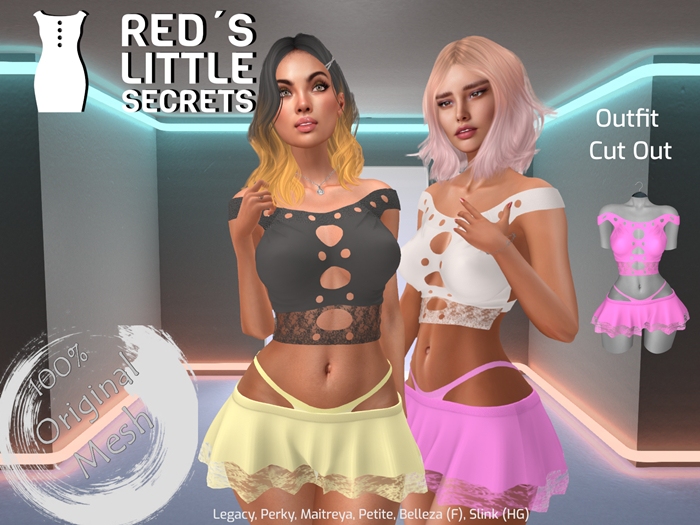 RLS Outfit Cut Out Rose