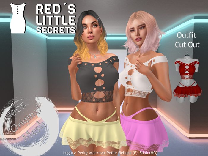 RLS Outfit Cut Out Red