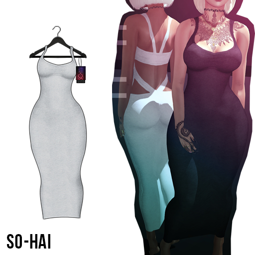 . So-Hai . Cotton Maxi White