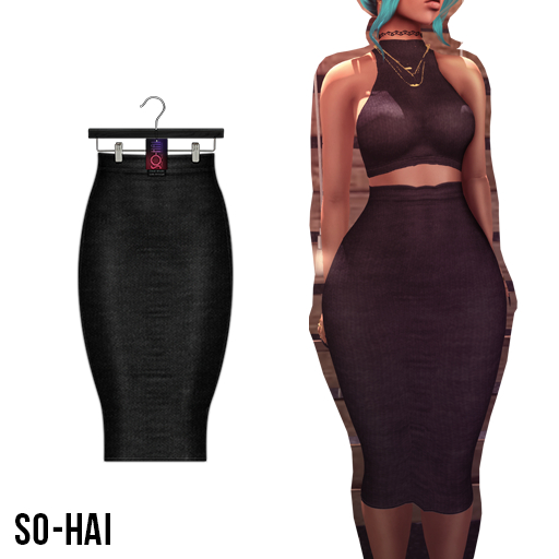 . So-Hai . Lilly Skirt Black