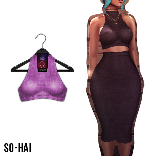. So-Hai . Lilly Top Purple