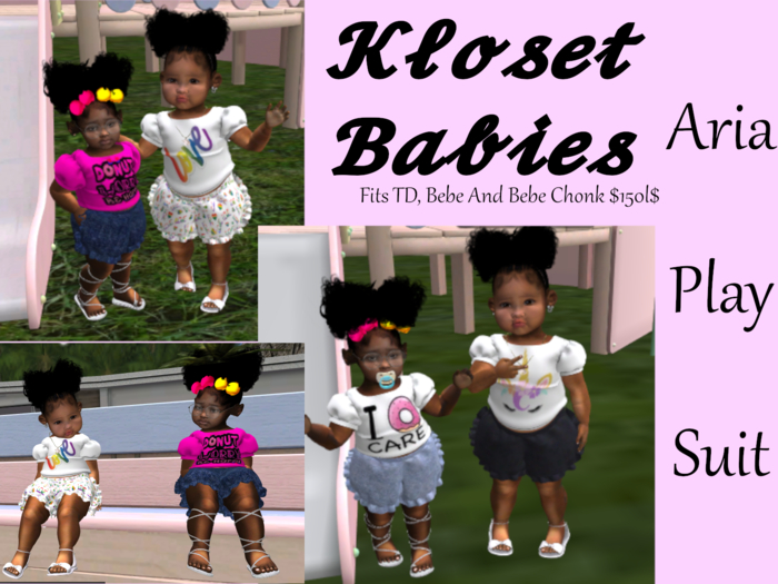 ~KB~ Aria 'Donut Worry' Play Suit