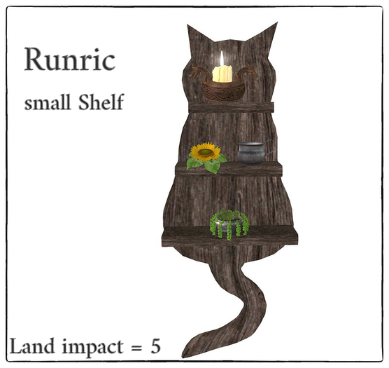 Runric small Shelf Box