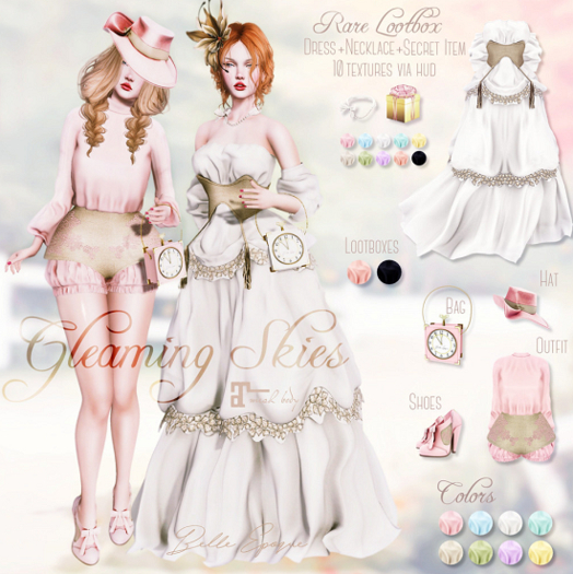 Belle Epoque { Gleaming Skies } Outfit Olive (Box)