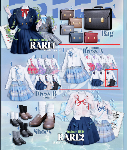 [700] x [V.C.LAB] Esper GACHA. common A 08(box)
