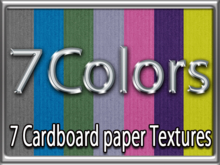 Zoy Texture [ Cardboard paper 02 ] Seamless - 7 Colors