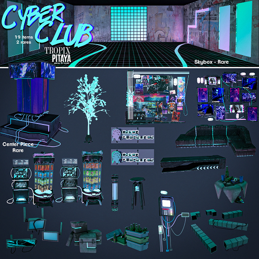 Pitaya.Tropix - Cyber Club - Central Piece RARE