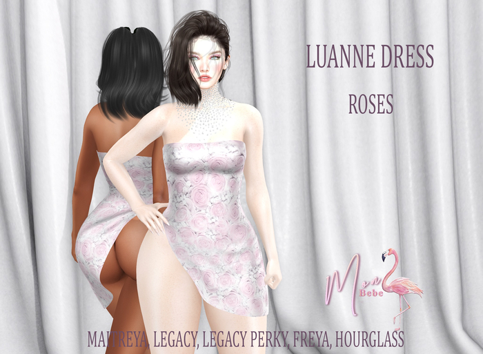 Mon Bebe - Luanne Dress Roses