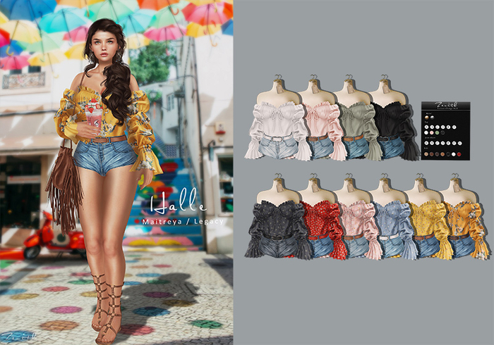 =Zenith=Halle Top & Short (All) Maitreya/Legacy