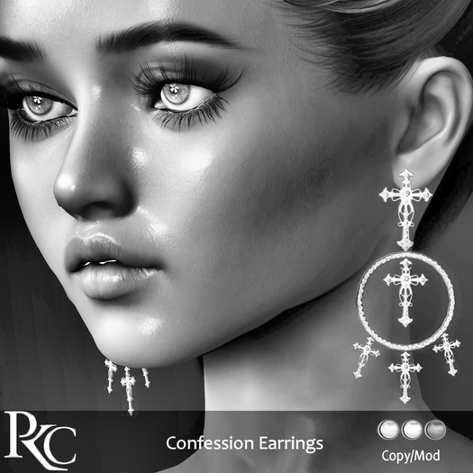 *PKC* Confession Earrings DEMO