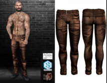 InStyle-Leather Pants - Brown (Athletic&Legacy,Gianni,Jake)