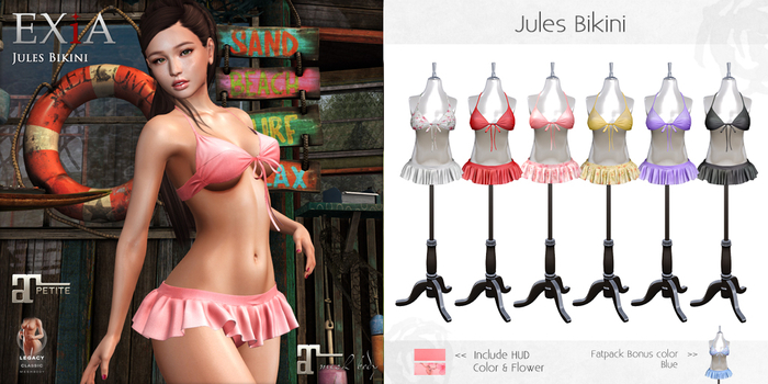 * EXiA * Jules Bikini FATPACK