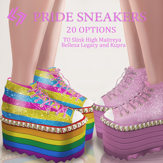 LEGENDAIRE  PRIDE SNEAKERS