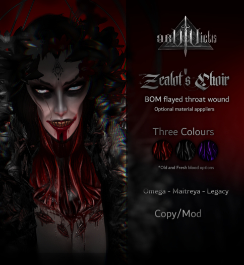 /VaeV\ 'Zealot's Choir' flayed throat