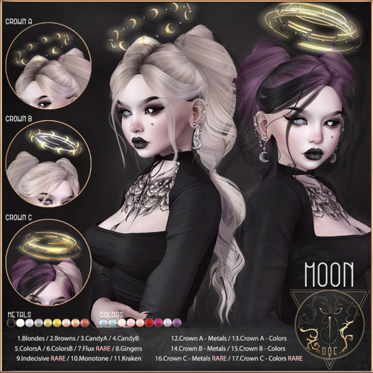 9 . D0e . Moon . Indecisive RARE