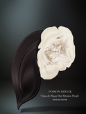 POISON ROUGE Alma de Rosa Hat - Brown Pearl