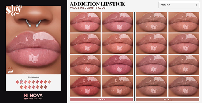 NI NOVA. Addiction (Genus) Pack 2 (Unpacker)