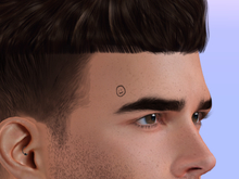 Smiley Face Forehead Face Tattoo - BOM layer
