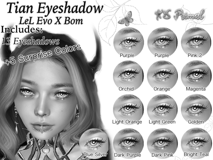XS Primal EvoX Tian Eyeshadow Demo