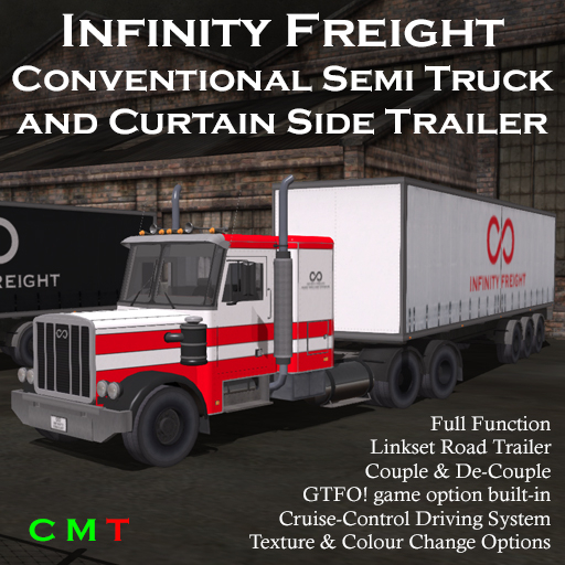 Infinity Freight Conventional Semi Truck v1.16.3 (boxed)