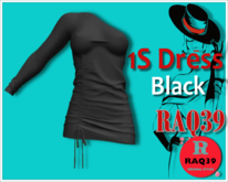 [R39] 1S Dress Black