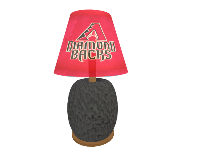 Baseball Table Touch Lamp-Diamondbacks