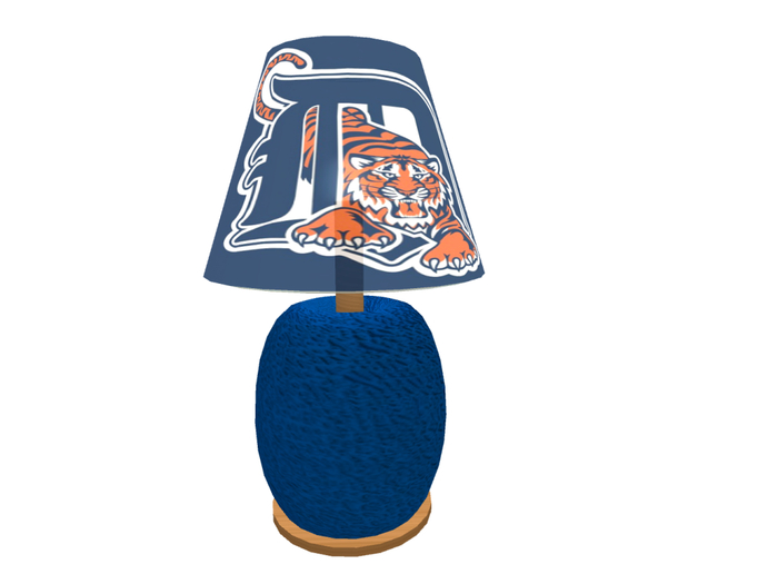 Baseball Table Touch Lamp-Tigers
