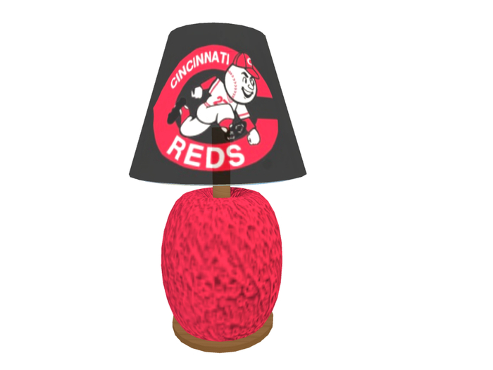 Baseball Table Touch Lamp-Reds