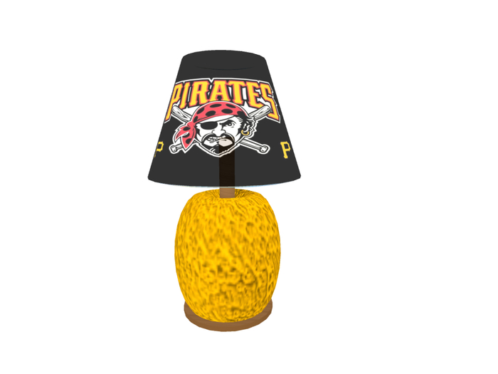 Baseball Table Touch Lamp-Pirates