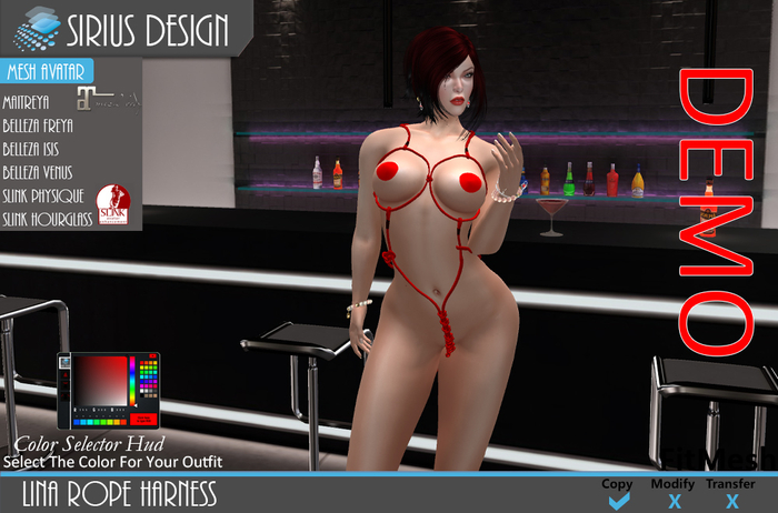 Sirius Design Lina Rope Harness Boxed Boxed==DEMO