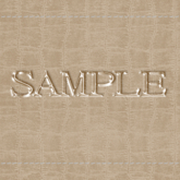Zoy Texture [ Cable knit stripe Leather with stitching 05 ] Seamless - Cream