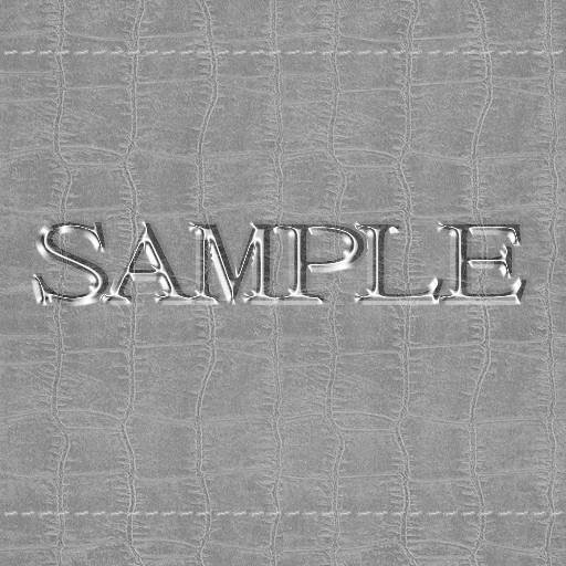 Zoy Texture [ Cable knit stripe Leather with stitching 05 ] Seamless - Gray