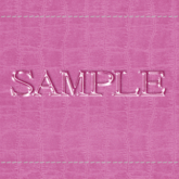 Zoy Texture [ Cable knit stripe Leather with stitching 05 ] Seamless - Pink