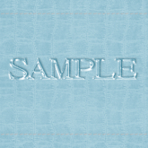 Zoy Texture [ Cable knit stripe Leather with stitching 05 ] Seamless - Sky