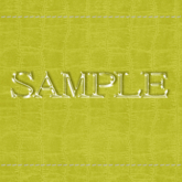Zoy Texture [ Cable knit stripe Leather with stitching 05 ] Seamless - Yellow