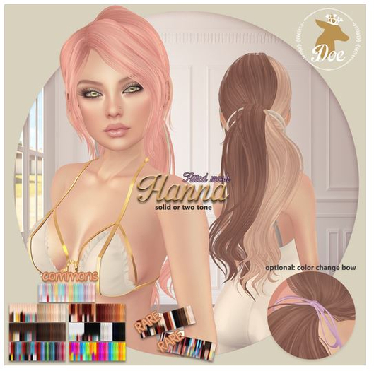 Doe: Hanna (solid) - Pastels
