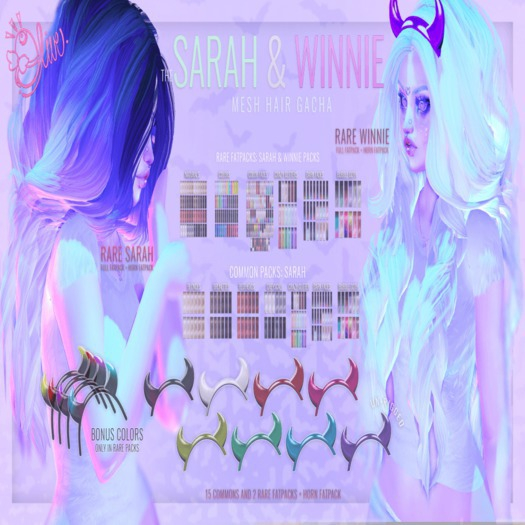 .Olive. the Winnie Hair - Fatpack [Rez] RARE