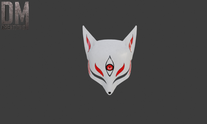 Tanjiro Mask Full Perm Mesh