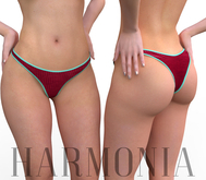 * Harmonia Red Rib Waist Panty Maitreya Legacy Erika Freya Kupra Kups Reborn